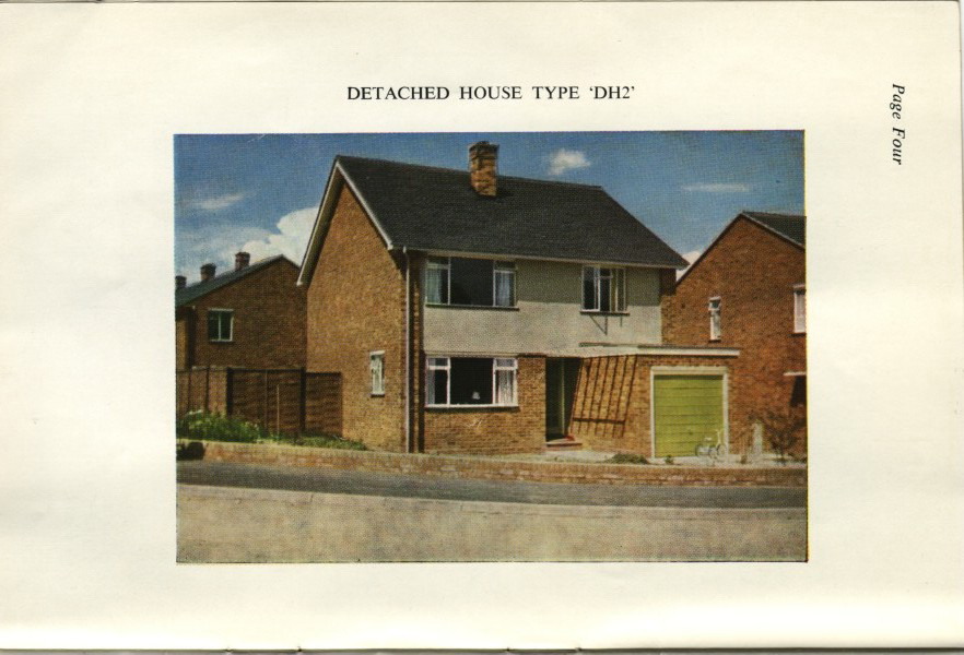 Parkwood estate new houses sale brochure 1960s, rainham kent